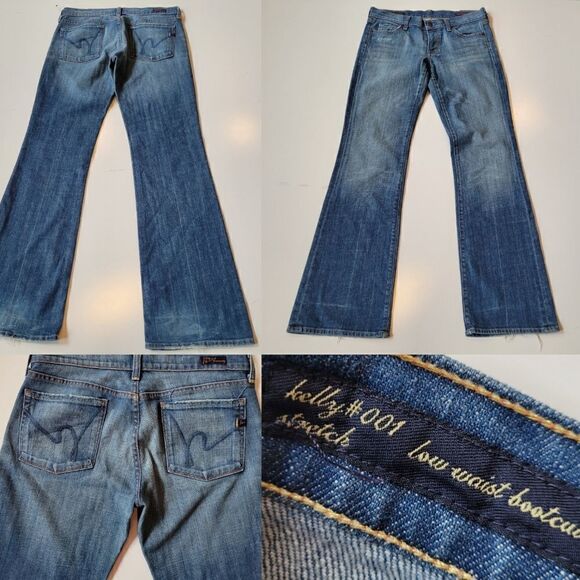 NEW 30 REVOLVE CoH Kelly LOW Waist BOOT CUT FLARE JEANS CITIZENS OF HUMANITY - Picture 1 of 15